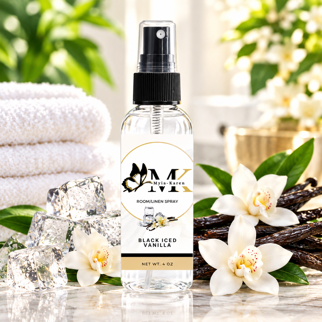 Black Iced Vanilla Room/Linen Spray