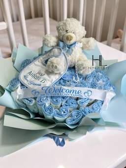 Diapers Bouquet L(88 Diapers) / Bouquet a couches L(88 Couches)