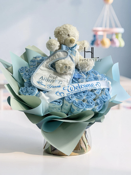 Diapers Bouquet L(88 Diapers) / Bouquet a couches L(88 Couches)