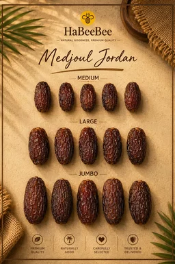 HaBeeBee Wholesale Medjoul Jordan | 5 Kg Collection