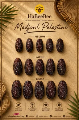 HaBeeBee Wholesale Medjoul Falastine | 5 Kg Collection
