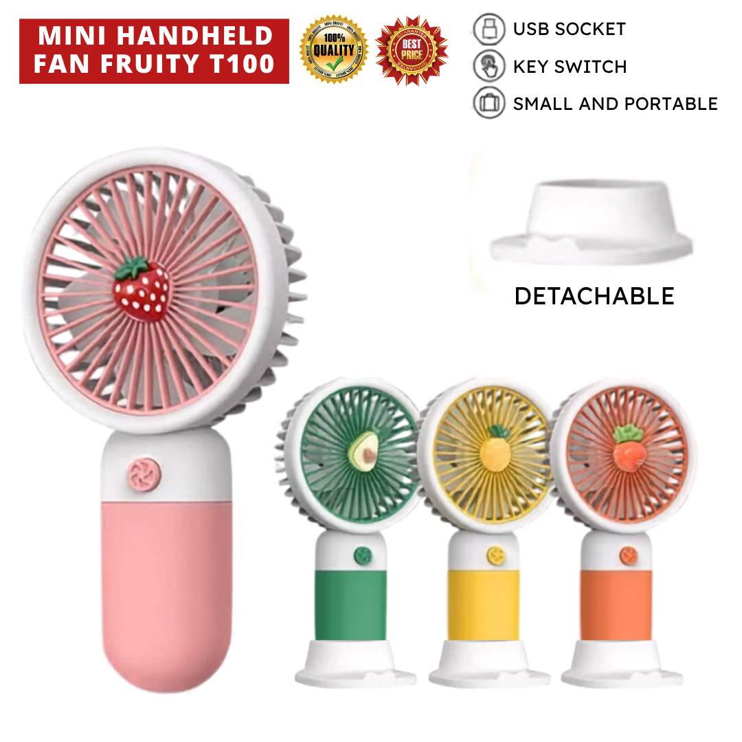 MINI HANDHELD FAN FRUITY T100 _0