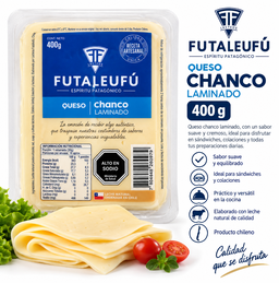 🧀 Queso Chanco Laminado Futaleufú 400 g