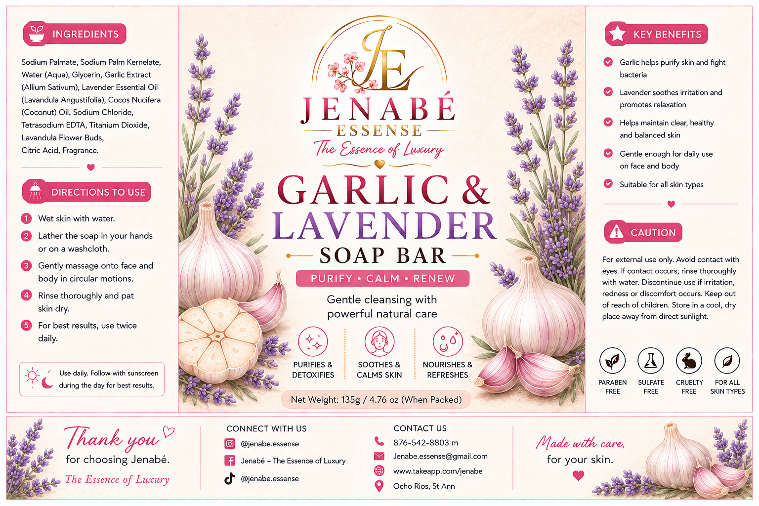 Garlic Lavender Soap Bars_0