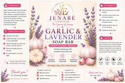 Garlic Lavender Soap Bars