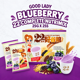 Good Lady 22 Complete Nutrimix (Blueberry) - 25g x 25s