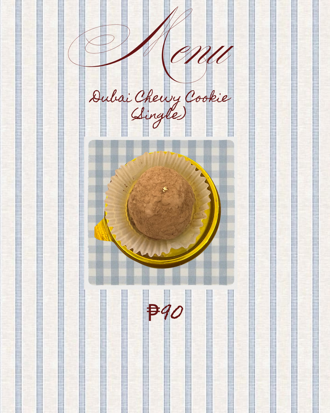 Dubai chewy cookie (single)