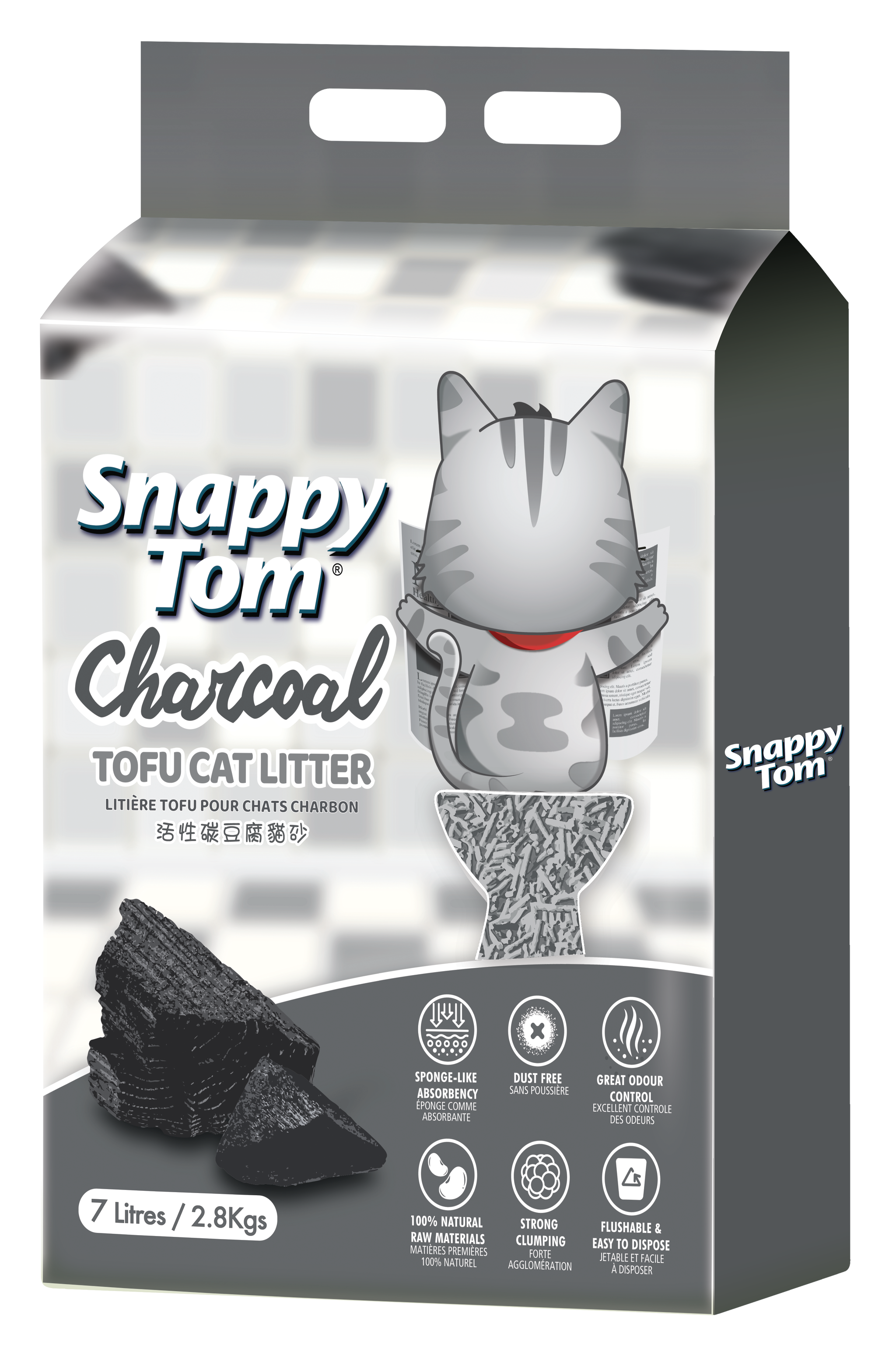 Snappy Tom Tofu Cat Litter - 7L (2.8kg)_6