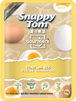 Snappy Tom Gourmers Premium Wet Pet Food (Adult) - 70g