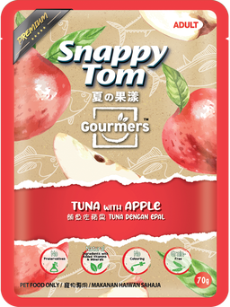 Snappy Tom Gourmers Premium Wet Pet Food (Adult) - 70g
