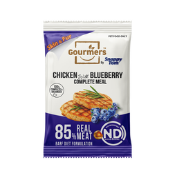Gourmers by Snappy Tom Complete Meal (BARF Diet, 85% Real Meat)