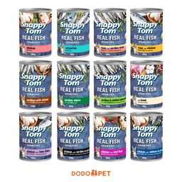 Snappy Tom Real Fish Wet Cat Food Can (Adult) - 400g