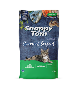 Snappy Tom Dry Cat Food (Adult) - 1.5kg