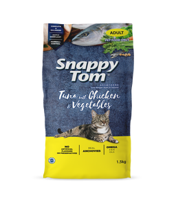 Snappy Tom Dry Cat Food (Adult) - 1.5kg