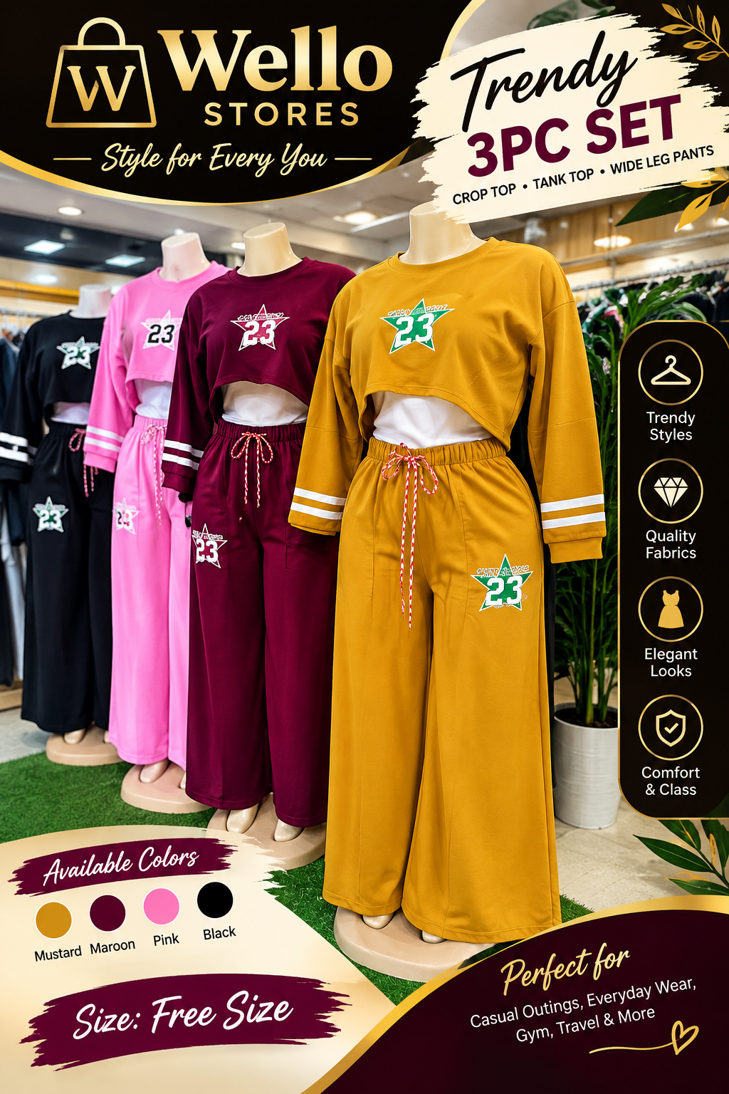 3-Piece California Set