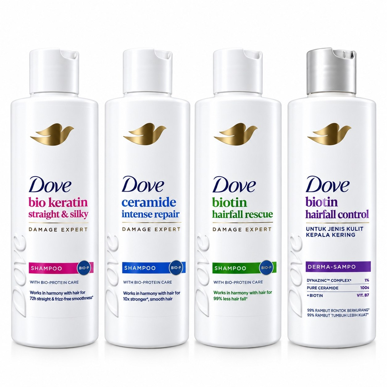 សាប៊ូកក់សក់នារីម៉ាក Dove ចំណុះ 300 ML _0