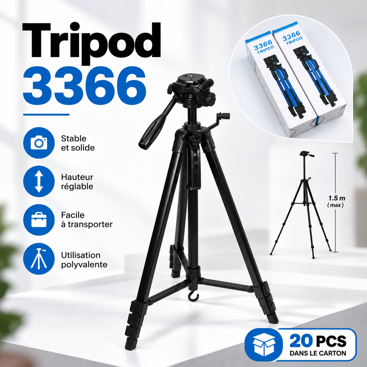 Tripod 3366 (stand selfie) _0
