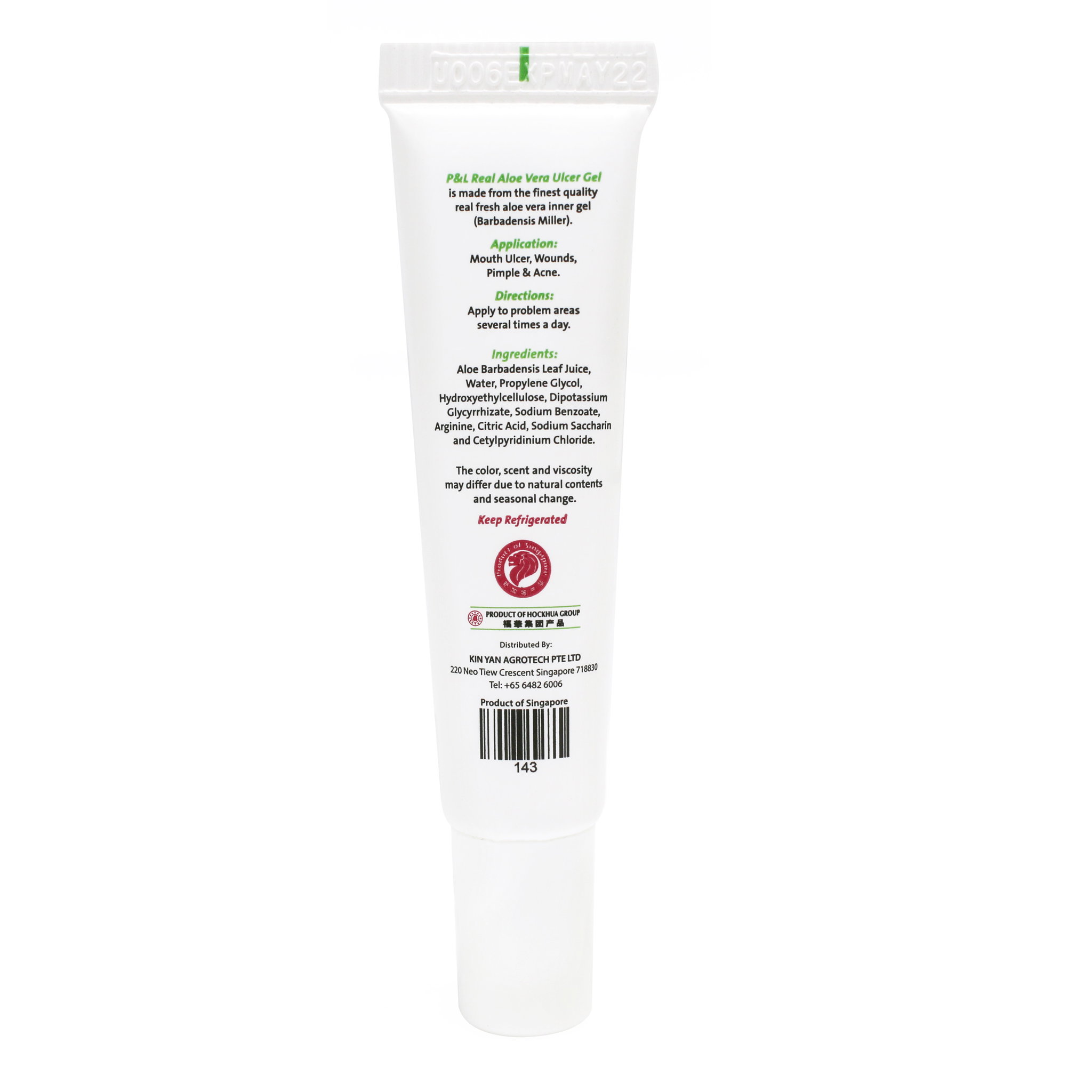 Real Aloe Vera Ulcer Gel - 15ml_2