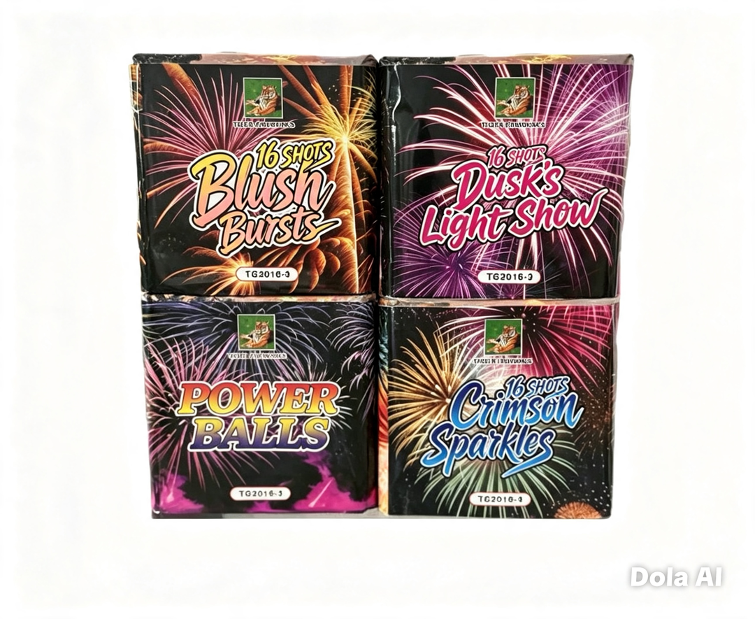 Tiger fireworks small caliber 16shots