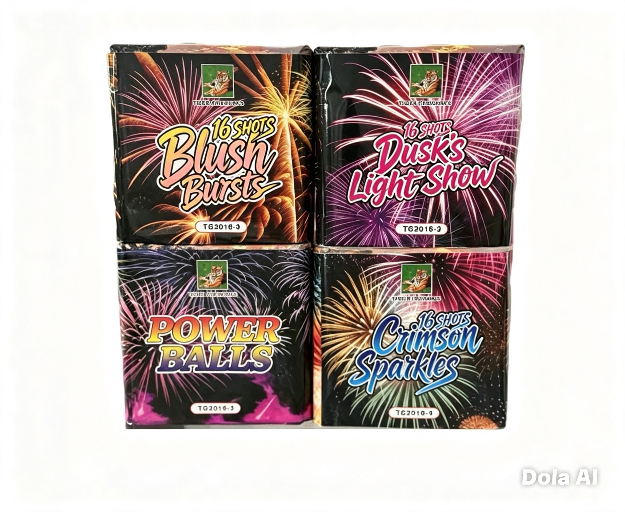 Tiger fireworks small caliber 16shots_0