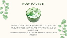 Korea 100% Aloe Vera Soothing Gel - 300ml