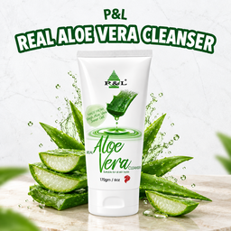 P&L Real Aloe Vera Cleanser - 170g