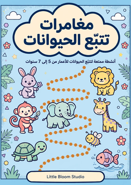 🐾📚 مغامرات تتبّع الحيوانات 