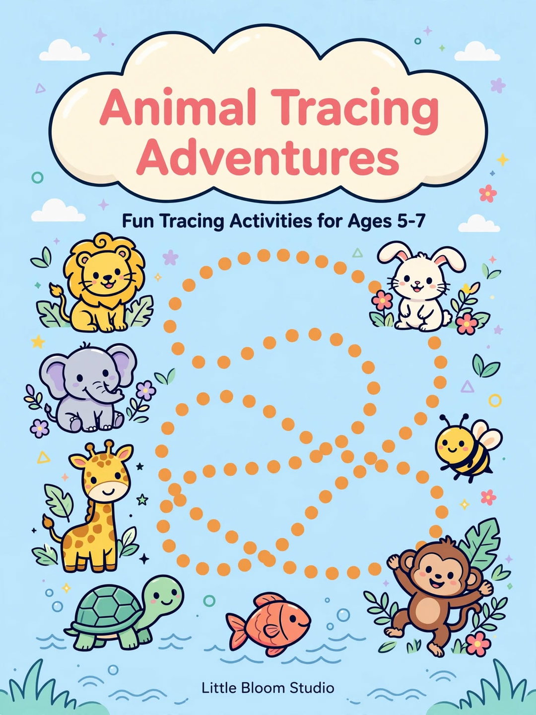 🐾Animal Tracing Adventure