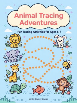 🐾Animal Tracing Adventure