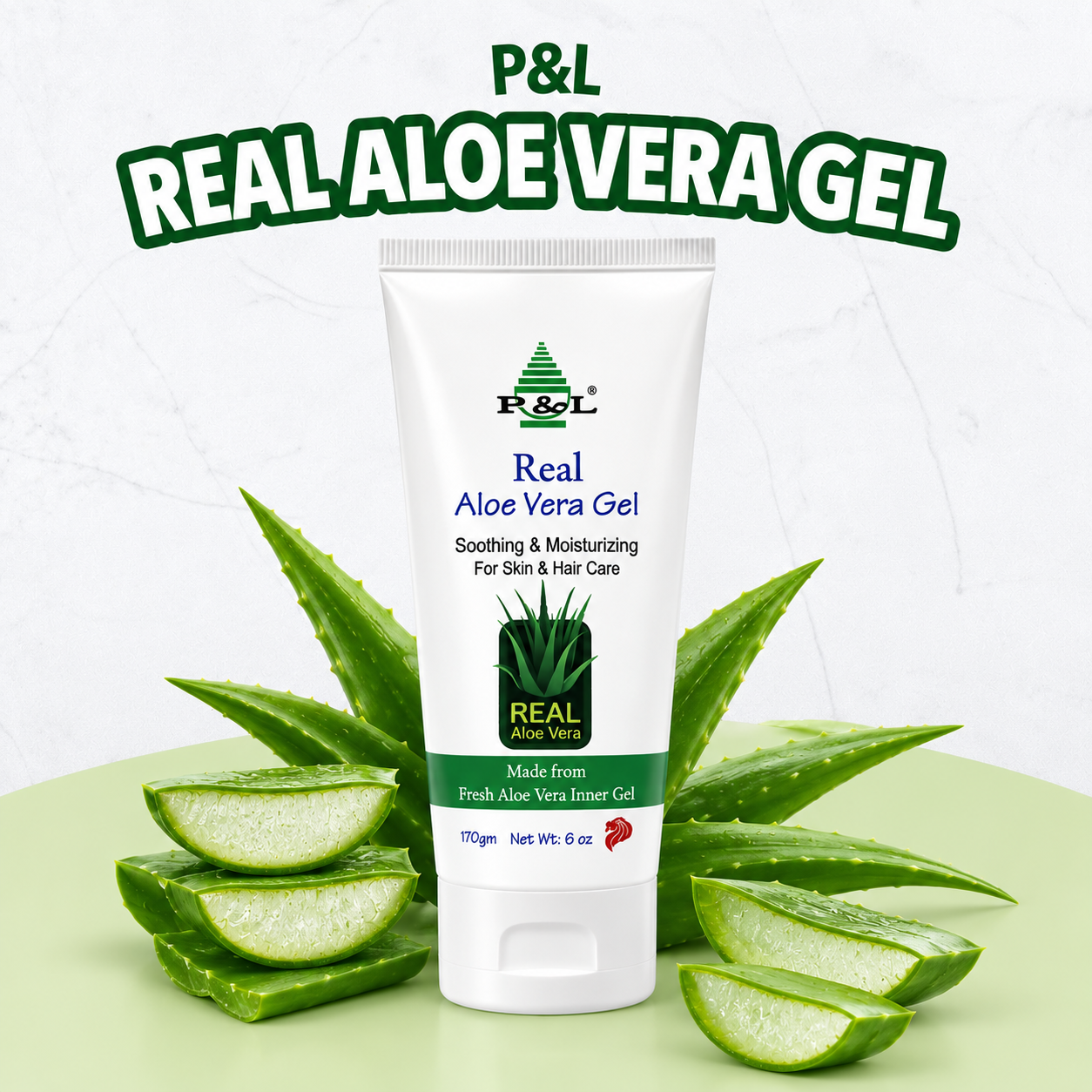 P&L Real Aloe Vera Gel - 170g_0
