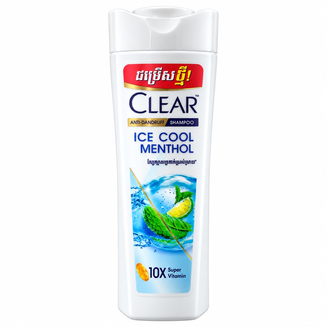 សាប៊ូកក់សក់នារីម៉ាក Clear Man ចំណុះ 275 ML Cool Sport