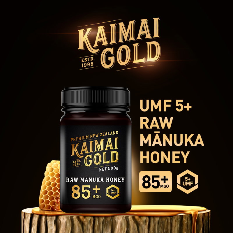 Kaimai Gold UMF 5+ Raw Manuka Honey - 500g_0