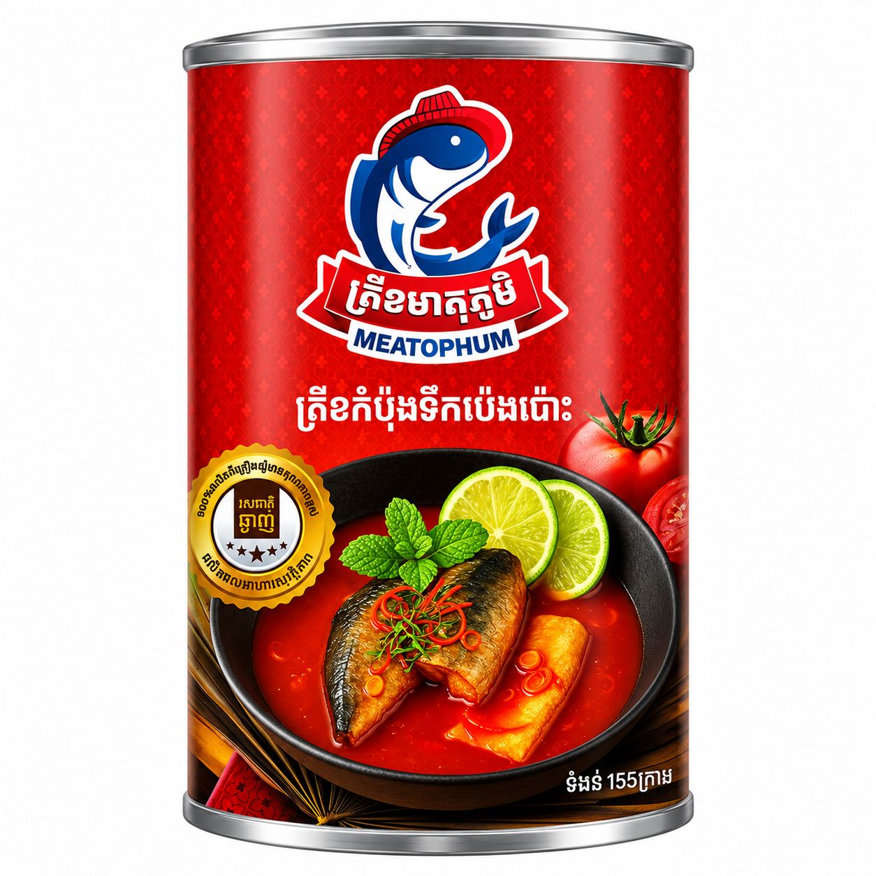 ត្រីខមាតុភូមិ 155 ក្រាម- 1 យួរ