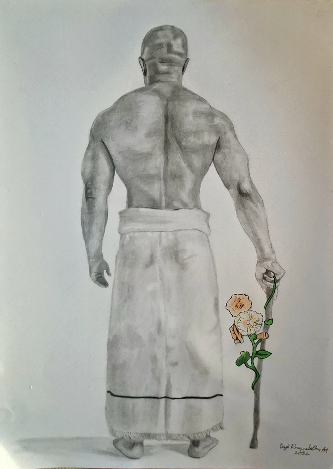A3 size Heritage themed drawing (untitled)