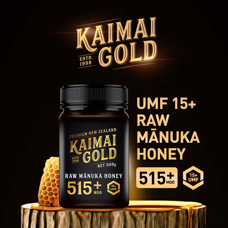 Kaimai Gold UMF 15+ Raw Manuka Honey - 500g