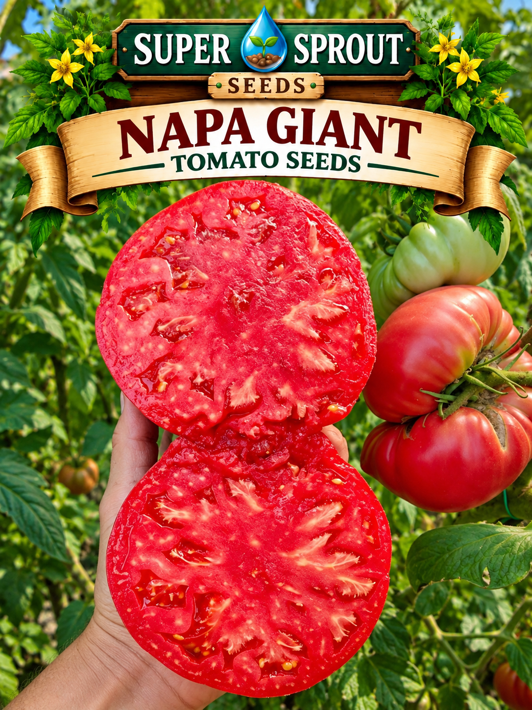 🍅NAPA GIANT TOMATO🍅 x 10 seeds