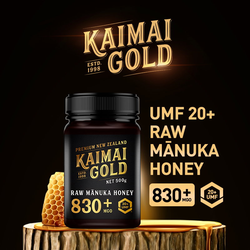 Kaimai Gold UMF 20+ Raw Manuka Honey - 500g_0