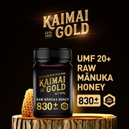 Kaimai Gold UMF 20+ Raw Manuka Honey - 500g