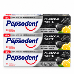 ថ្នាំដុសធ្មេញម៉ាក​ Pepsodent Charcoal White 130 ក្រាម