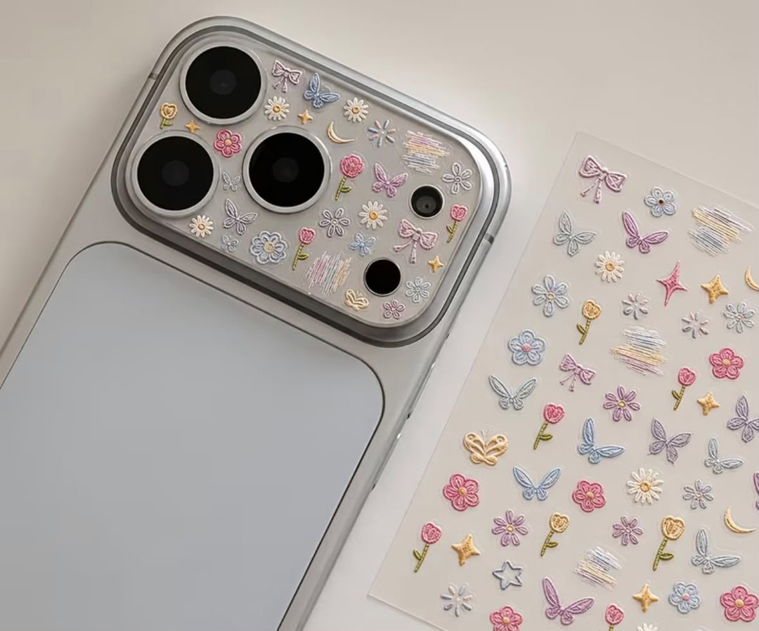 Spring Butterfly Sticker 