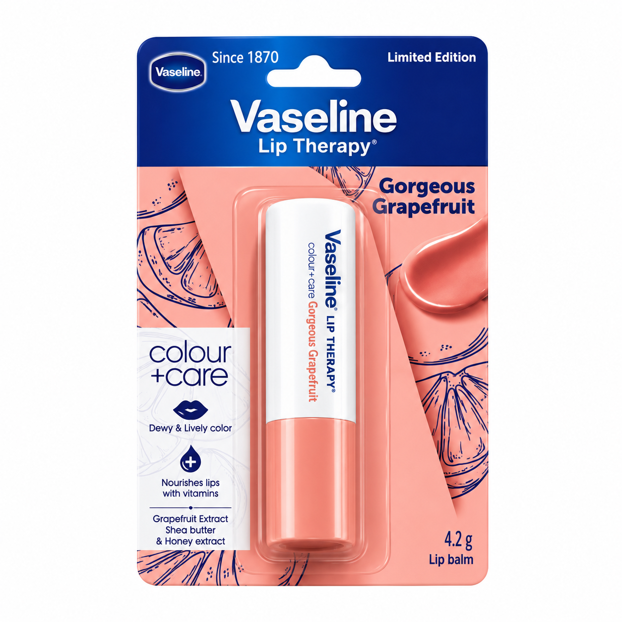 Vaseline Lip Therapy ចំណុះ 4.2​ ក្រាម_1