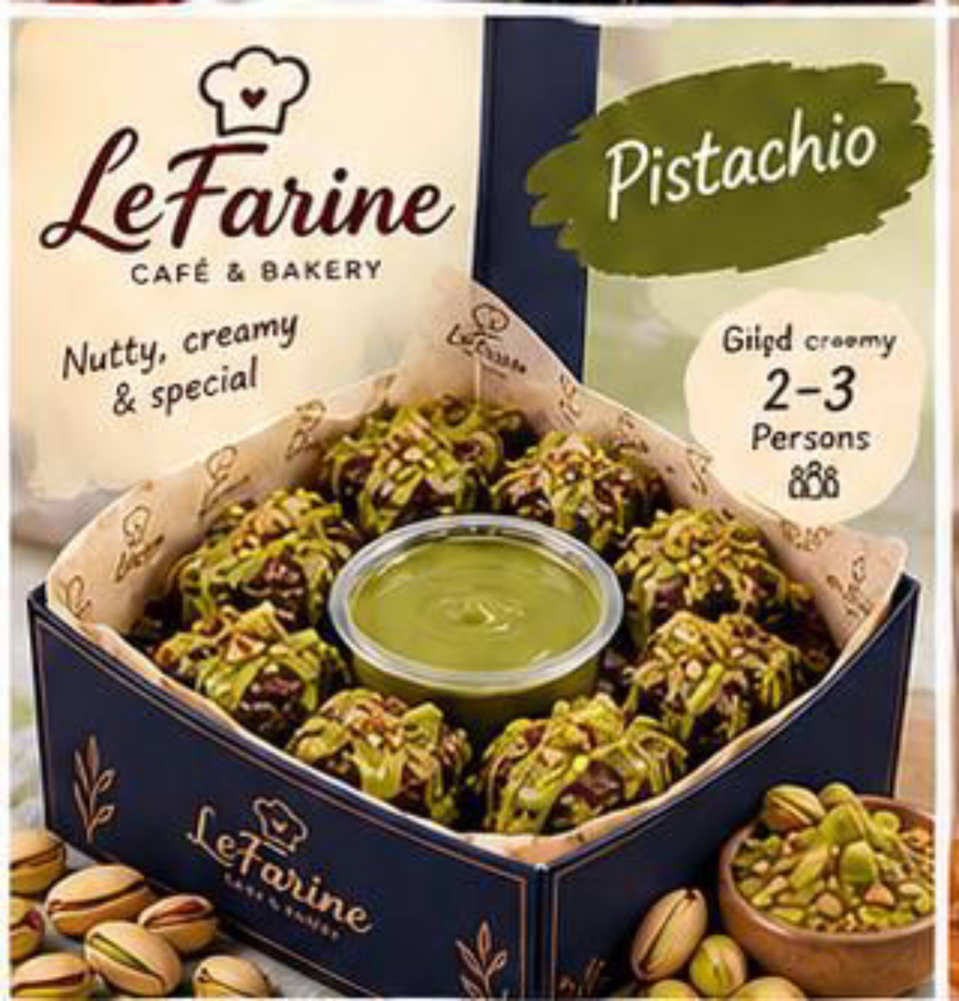 Pistachio brownie bites_0
