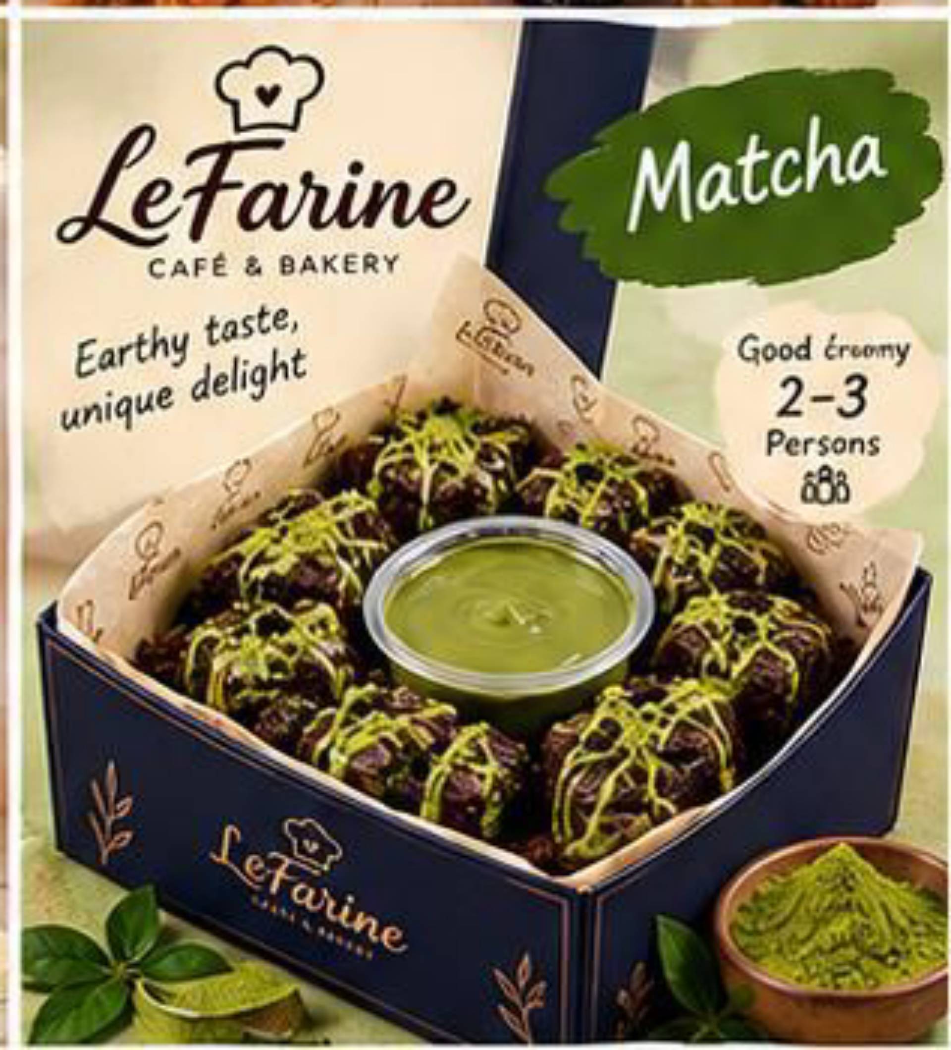 Matcha brownie bites_0
