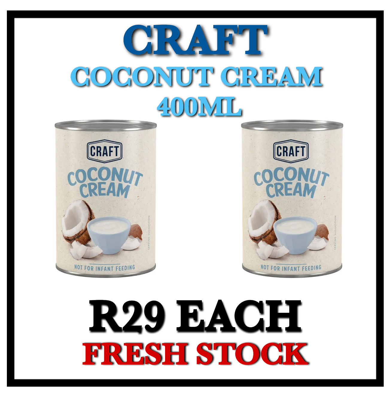 Craft Coconut Cream 400ml_0