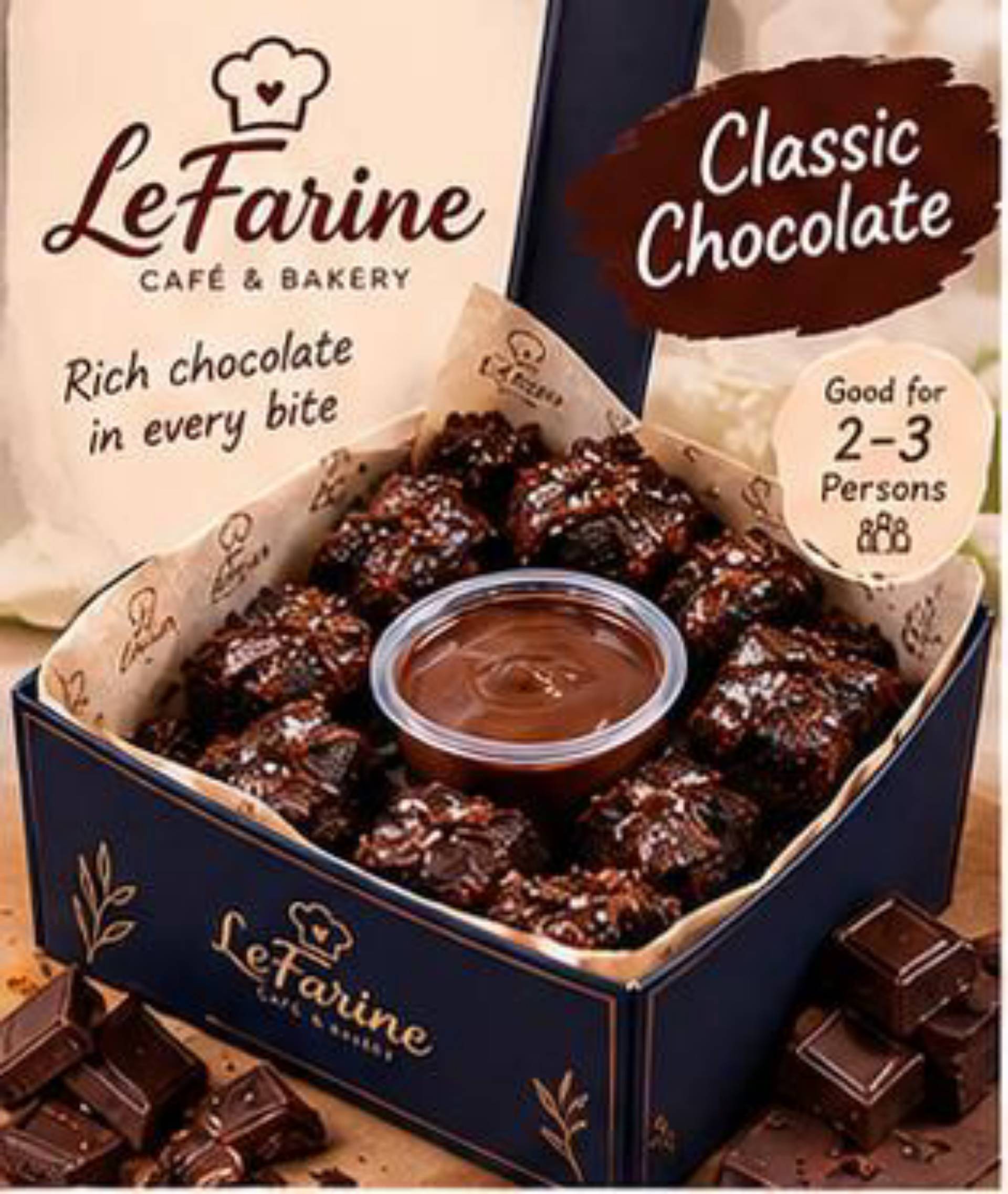 Classic chocolate brownie bites_0