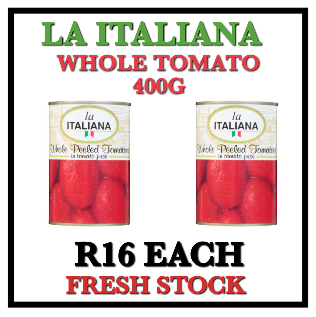 La Italiana Whole Tomato 400g