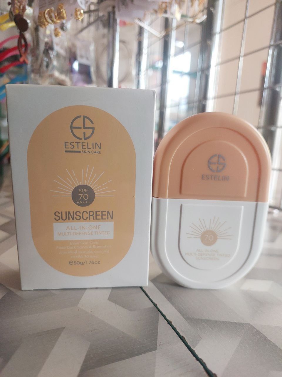 Estelin SPF 70 Tinted Sunscreen 50g 