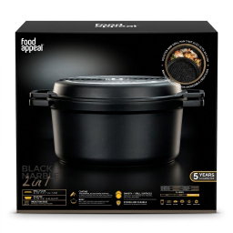 Black Marble 2 in 1 Grill and Roaster