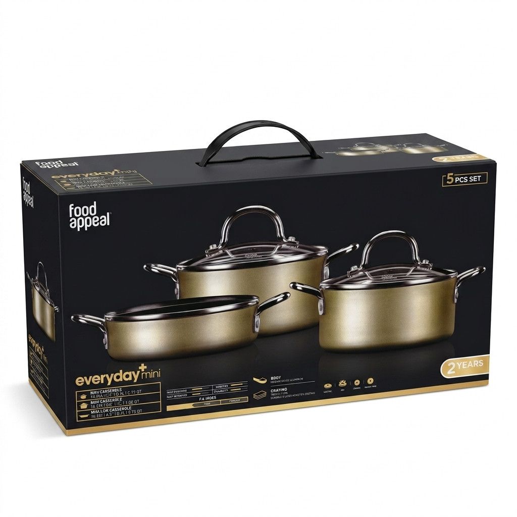 Everyday+ Mini 5 Piece Cookware Set