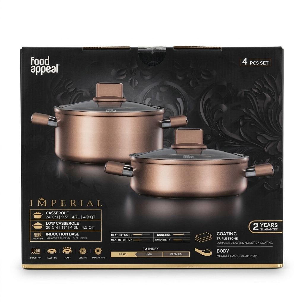 Imperial 4 Piece Cookware Set